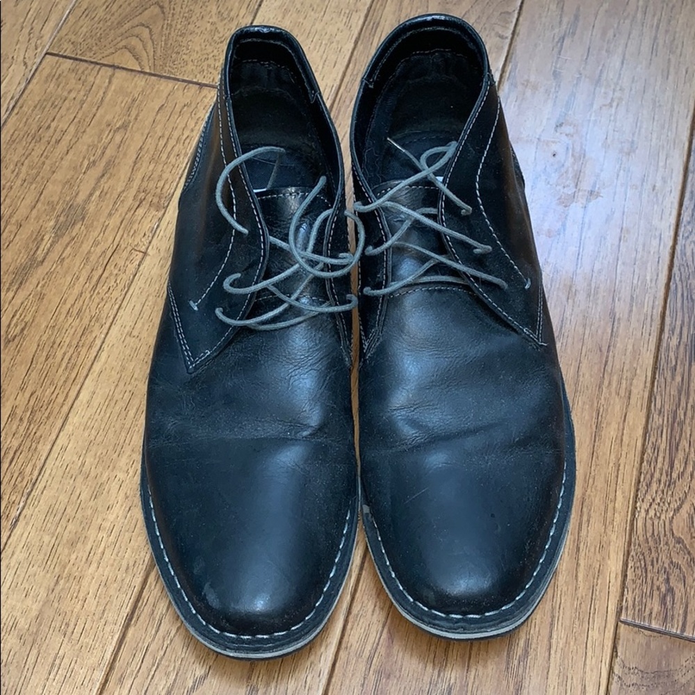 STEVE MADDEN Harken Black Boots